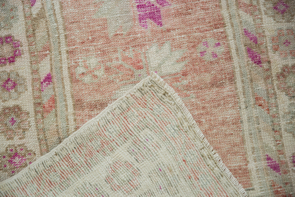 3x4.5 Vintage Distressed Oushak Rug