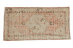 2.5x5 Vintage Distressed Oushak Rug Runner