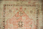 2.5x5 Vintage Distressed Oushak Rug Runner