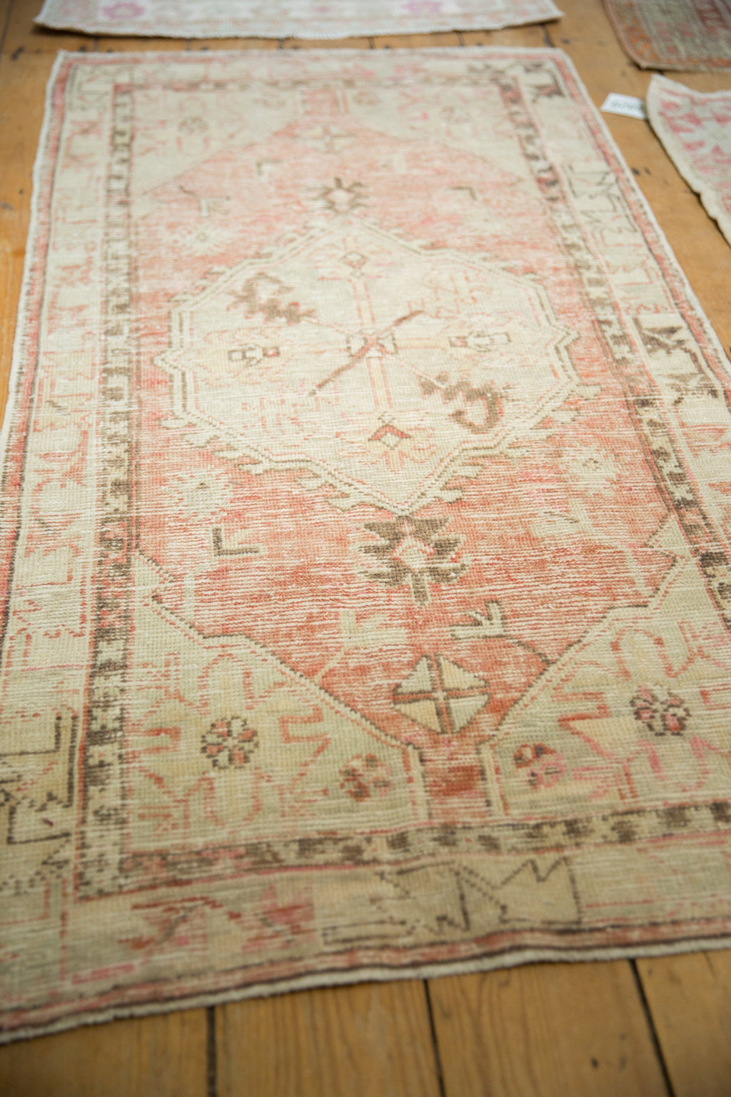 2.5x5 Vintage Distressed Oushak Rug Runner