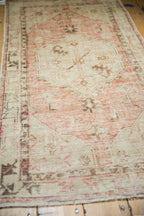2.5x5 Vintage Distressed Oushak Rug Runner