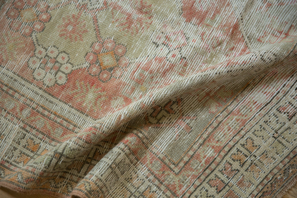 3x4 Vintage Distressed Oushak Square Rug