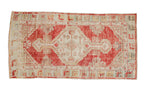 2.5x4.5 Vintage Distressed Oushak Rug