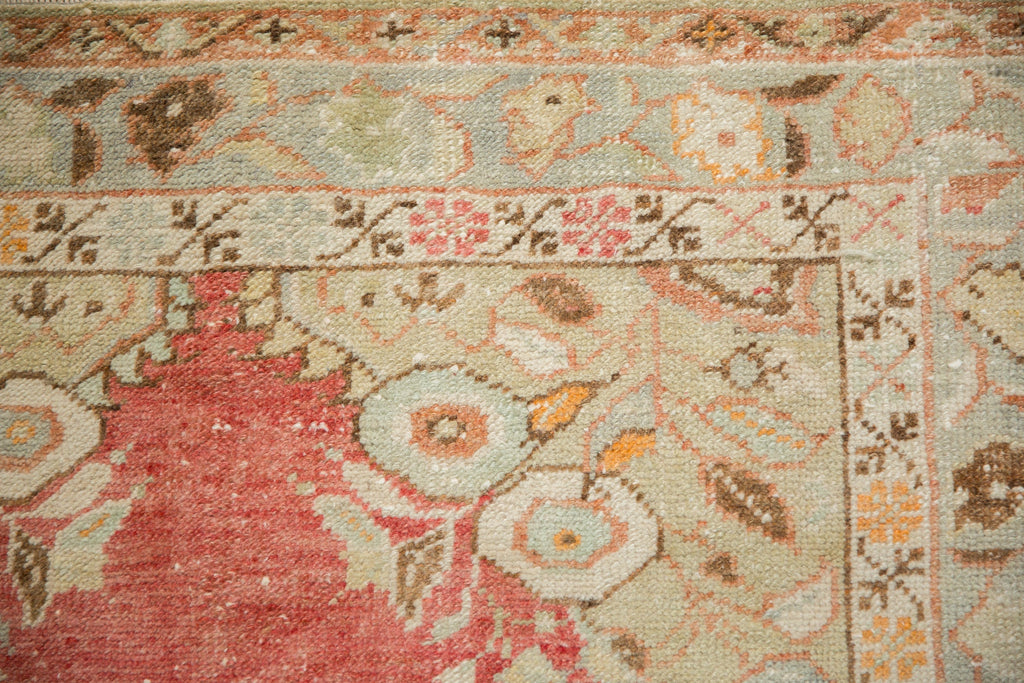 3.5x6 Vintage Distressed Oushak Rug