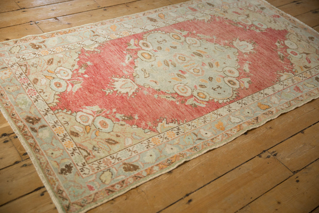 3.5x6 Vintage Distressed Oushak Rug