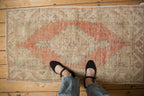 2.5x4.5 Vintage Distressed Oushak Rug