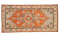 2.5x5 Vintage Distressed Oushak Rug Runner
