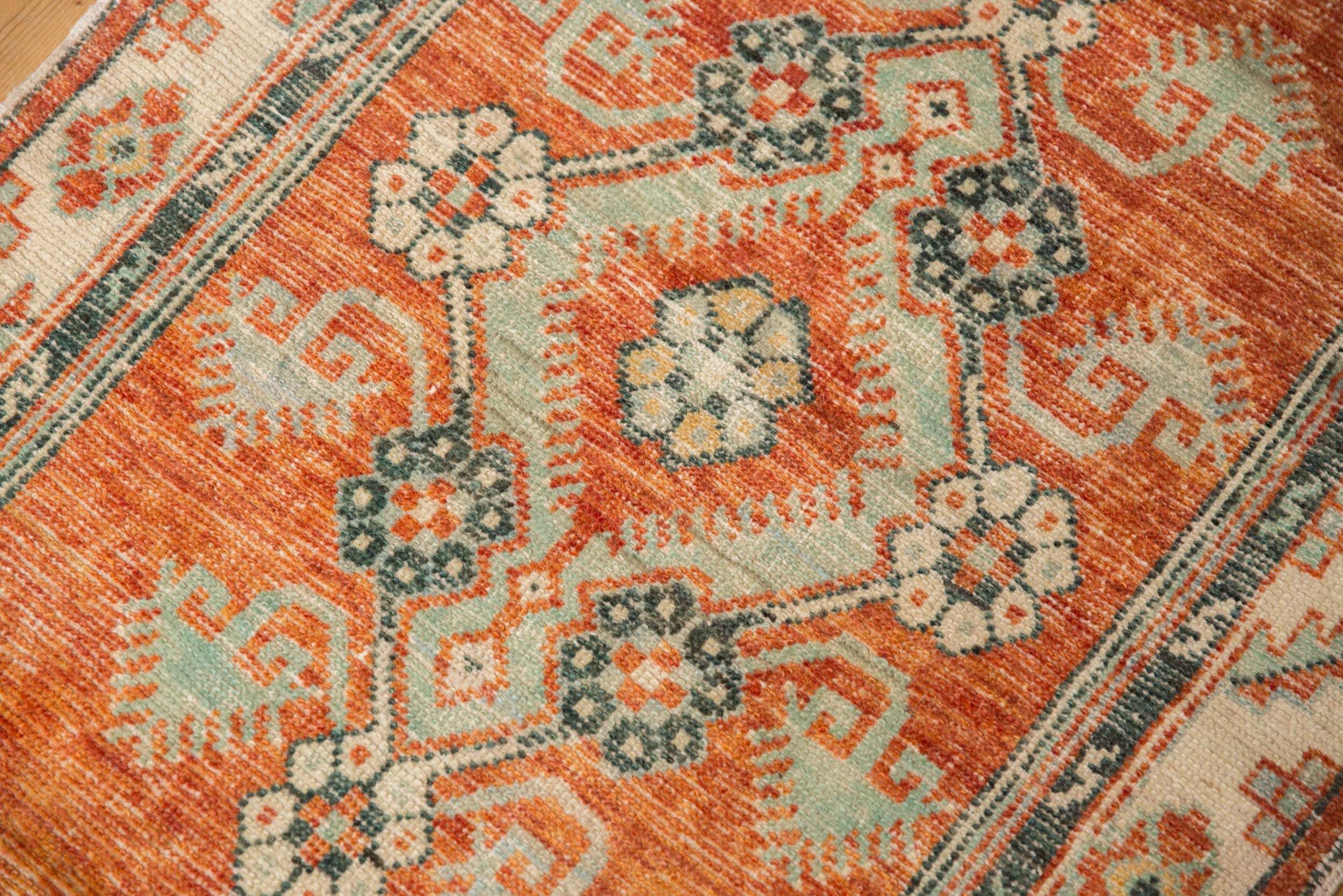 2.5x5 Vintage Distressed Oushak Rug Runner