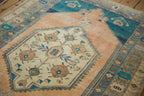 4x6 Vintage Distressed Oushak Rug