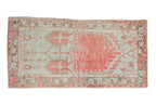 2.5x5 Vintage Distressed Oushak Rug Runner