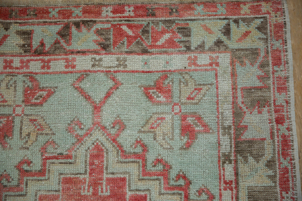 2.5x5 Vintage Distressed Oushak Rug Runner