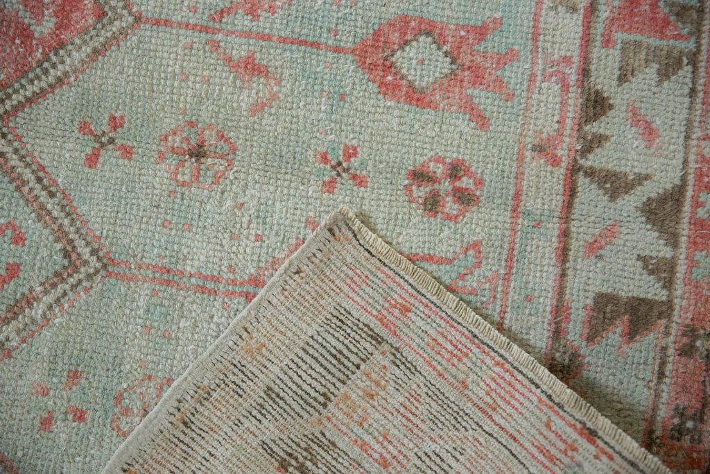 2.5x5 Vintage Distressed Oushak Rug Runner