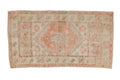2.5x5 Vintage Distressed Oushak Rug Runner