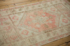 2.5x5 Vintage Distressed Oushak Rug Runner