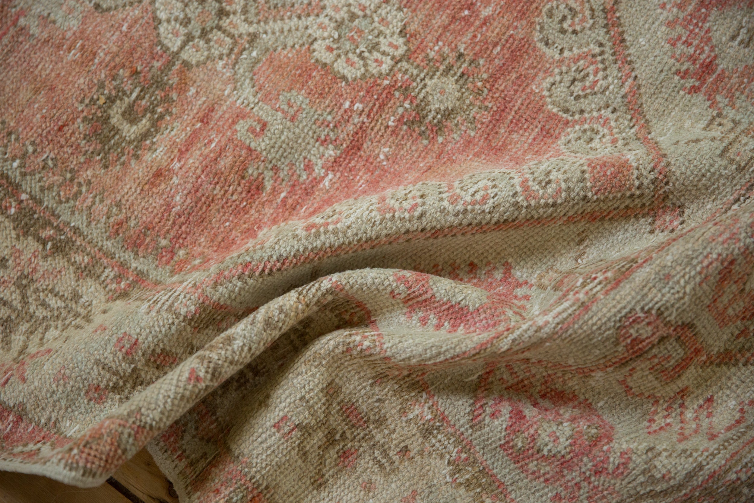 2.5x5 Vintage Distressed Oushak Rug Runner