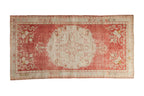 2.5x5.5 Vintage Distressed Oushak Rug Runner