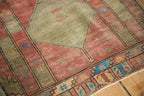 2.5x3 Vintage Distressed Oushak Square Rug