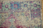 2.5x4.5 Vintage Distressed Oushak Rug