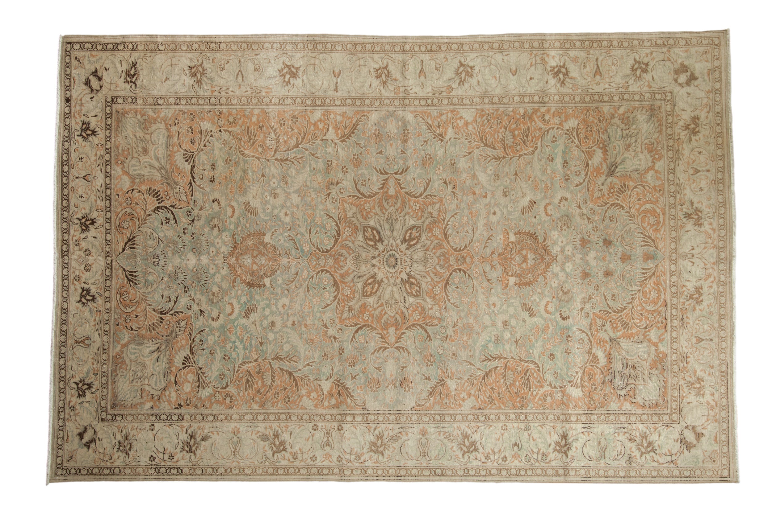 6.5x10 Vintage Distressed Kayseri Carpet
