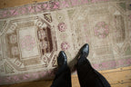 2.5x5.5 Vintage Distressed Kurd Rug Runner