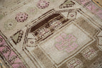 2.5x5.5 Vintage Distressed Kurd Rug Runner