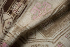 2.5x5.5 Vintage Distressed Kurd Rug Runner