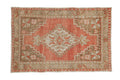 3x4.5 Vintage Distressed Oushak Rug