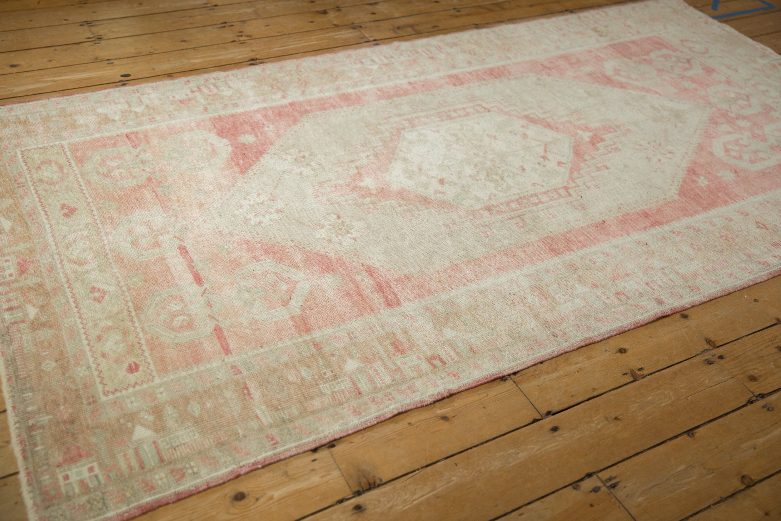 4.5x8.5 Vintage Distressed Oushak Rug