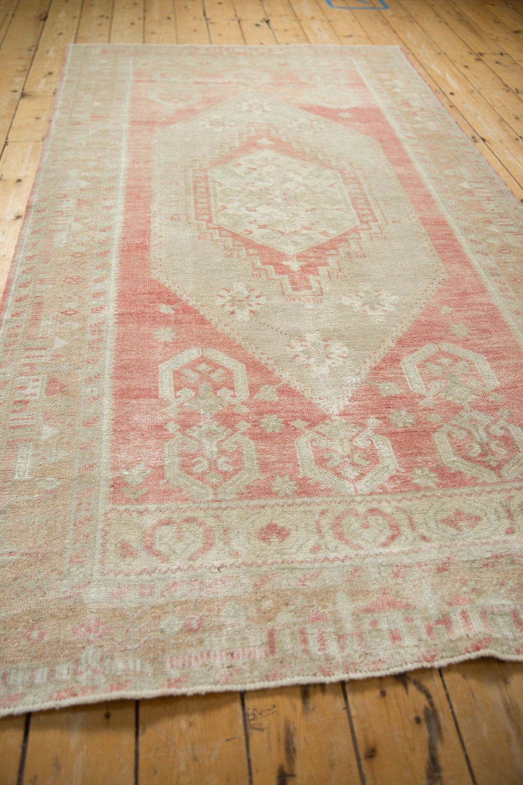 4.5x8.5 Vintage Distressed Oushak Rug