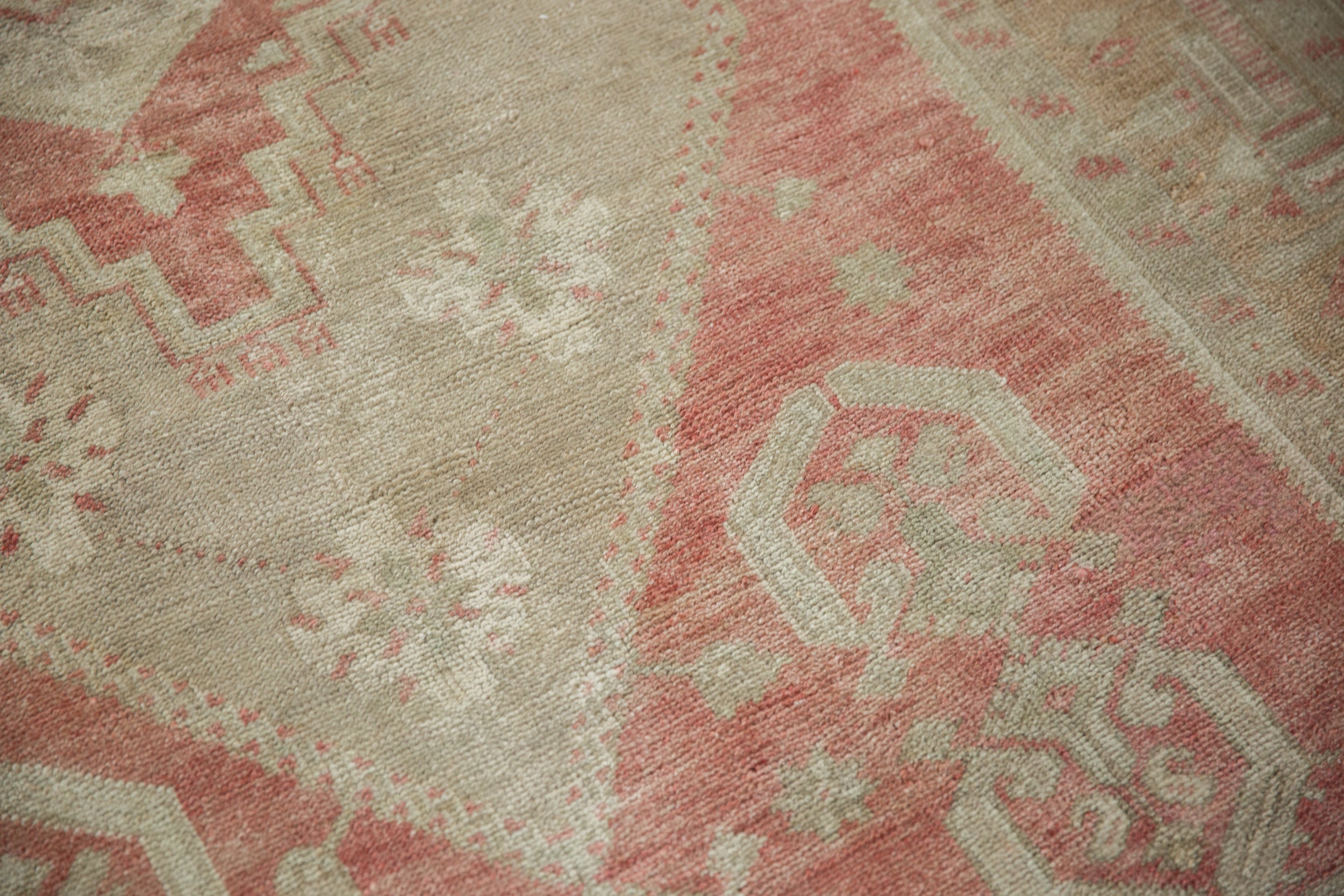 4.5x8.5 Vintage Distressed Oushak Rug