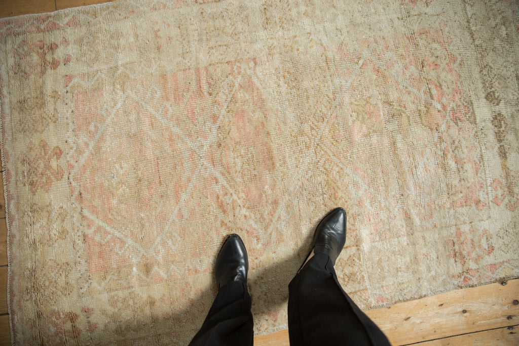 3.5x5.5 Vintage Distressed Anatolian Rug
