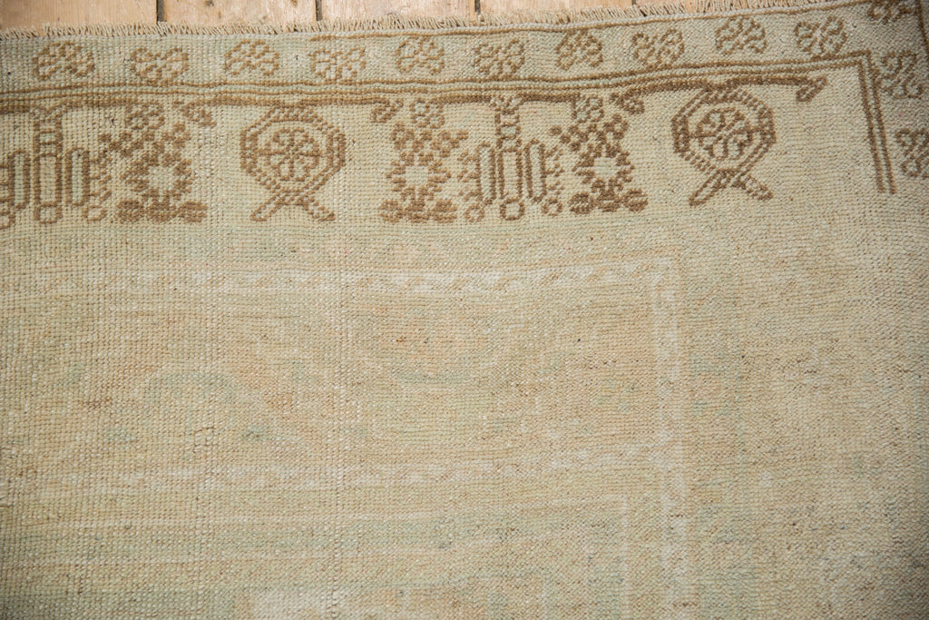 5.5x9 Vintage Distressed Oushak Carpet