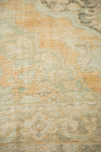 5x8.5 Vintage Distressed Oushak Carpet