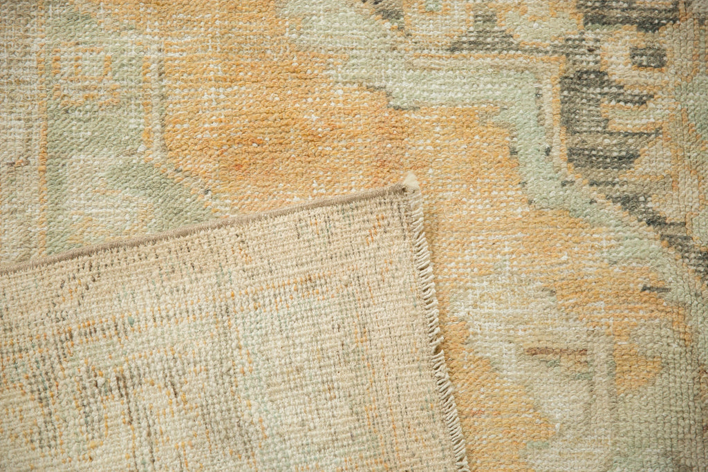 5x8.5 Vintage Distressed Oushak Carpet