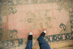 4x6.5 Vintage Distressed Oushak Rug