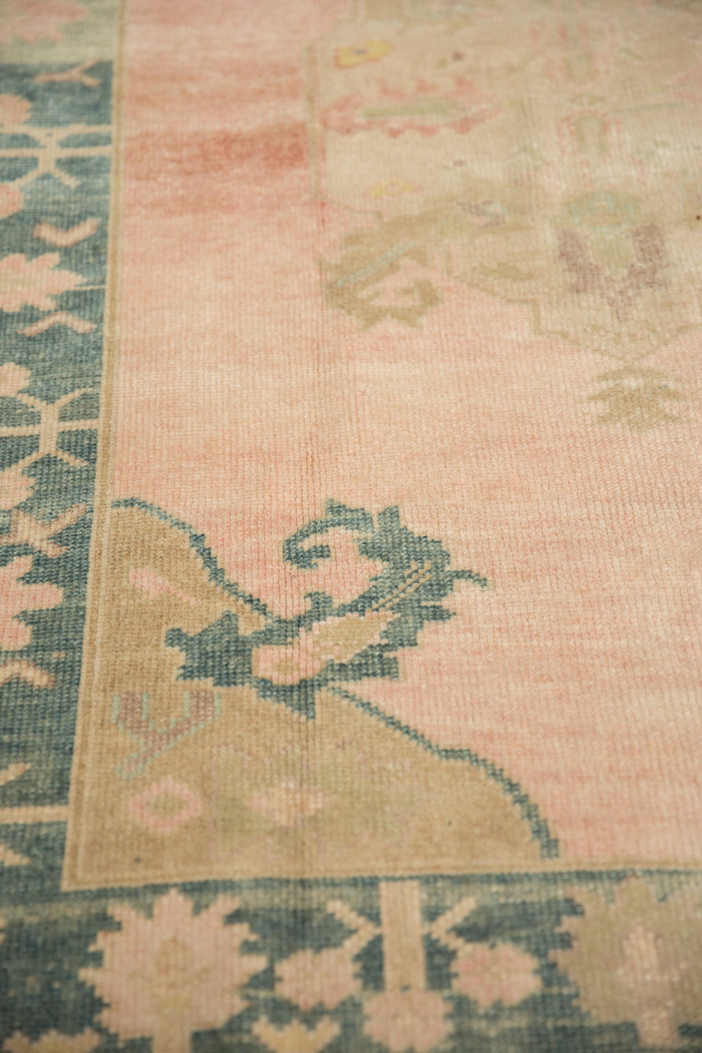 4x6.5 Vintage Distressed Oushak Rug
