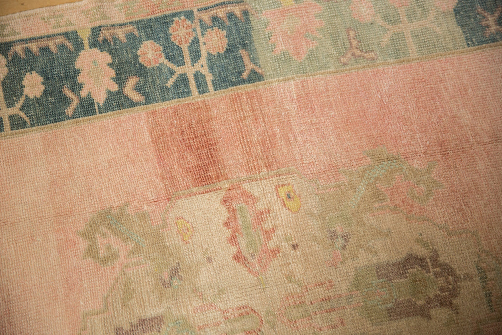 4x6.5 Vintage Distressed Oushak Rug