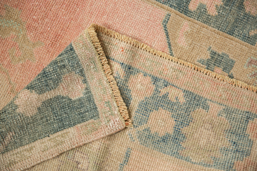 4x6.5 Vintage Distressed Oushak Rug