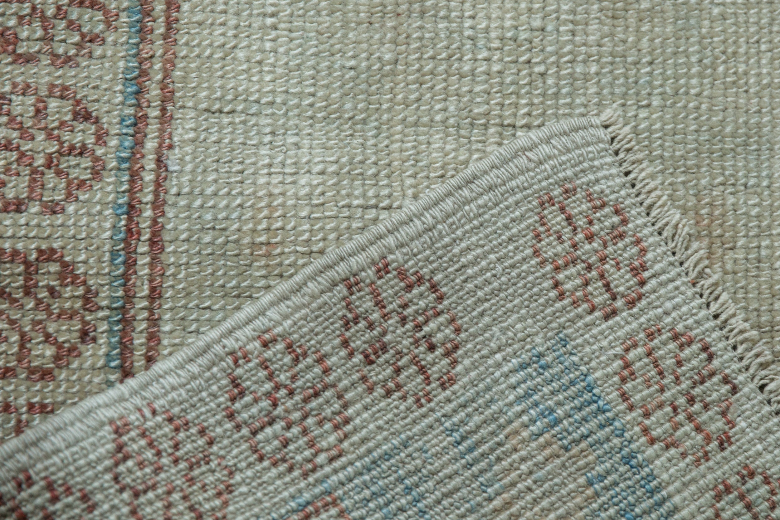 2x3.5 Distressed Oushak Rug