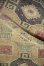 1.5x2.5 Vintage Distressed Kars Rug Mat