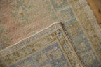 1.5x3 Vintage Distressed Oushak Rug Mat