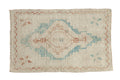 2x3.5 Distressed Oushak Rug