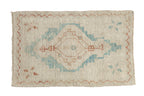 2x3.5 Distressed Oushak Rug