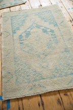 2.5x4 Distressed Oushak Rug