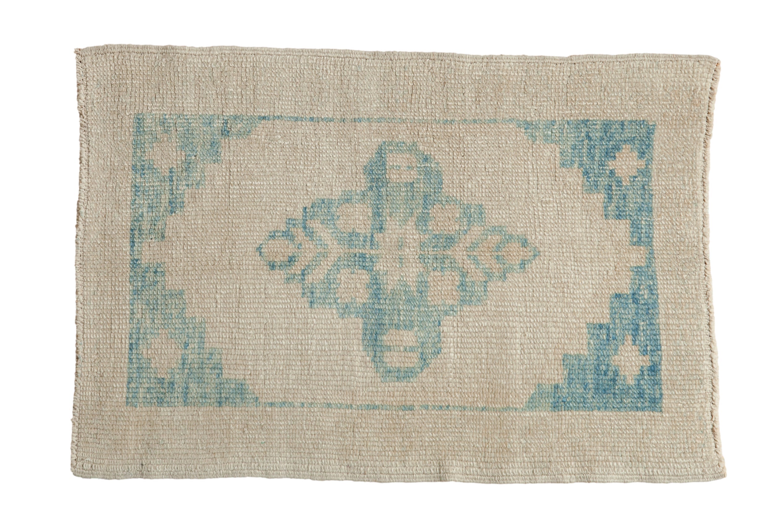 2.5x3.5 Distressed Oushak Rug