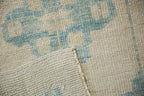 2.5x3.5 Distressed Oushak Rug