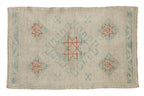 2x3.5 Distressed Oushak Rug