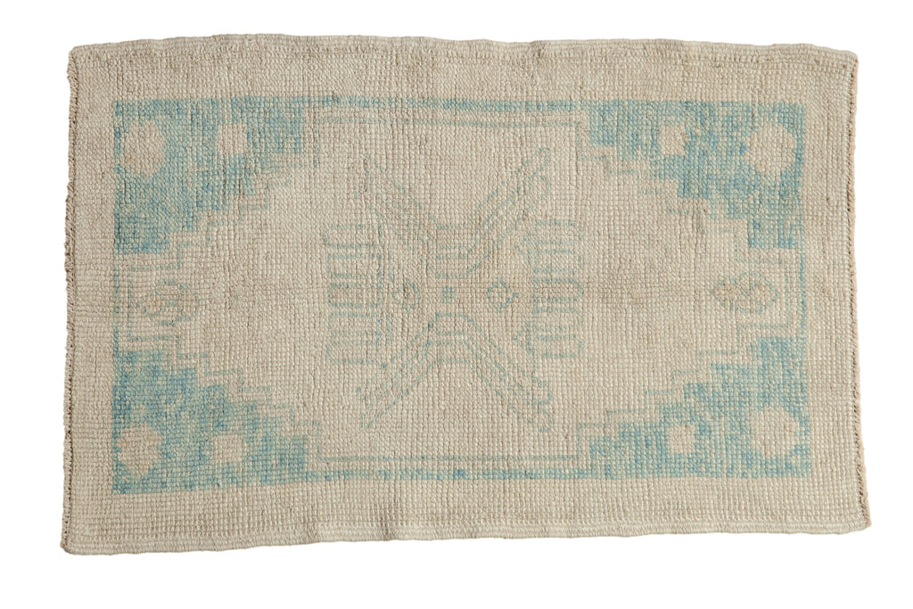 2.5x4 Distressed Oushak Rug