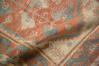 2.5x5 Distressed Oushak Rug Runner