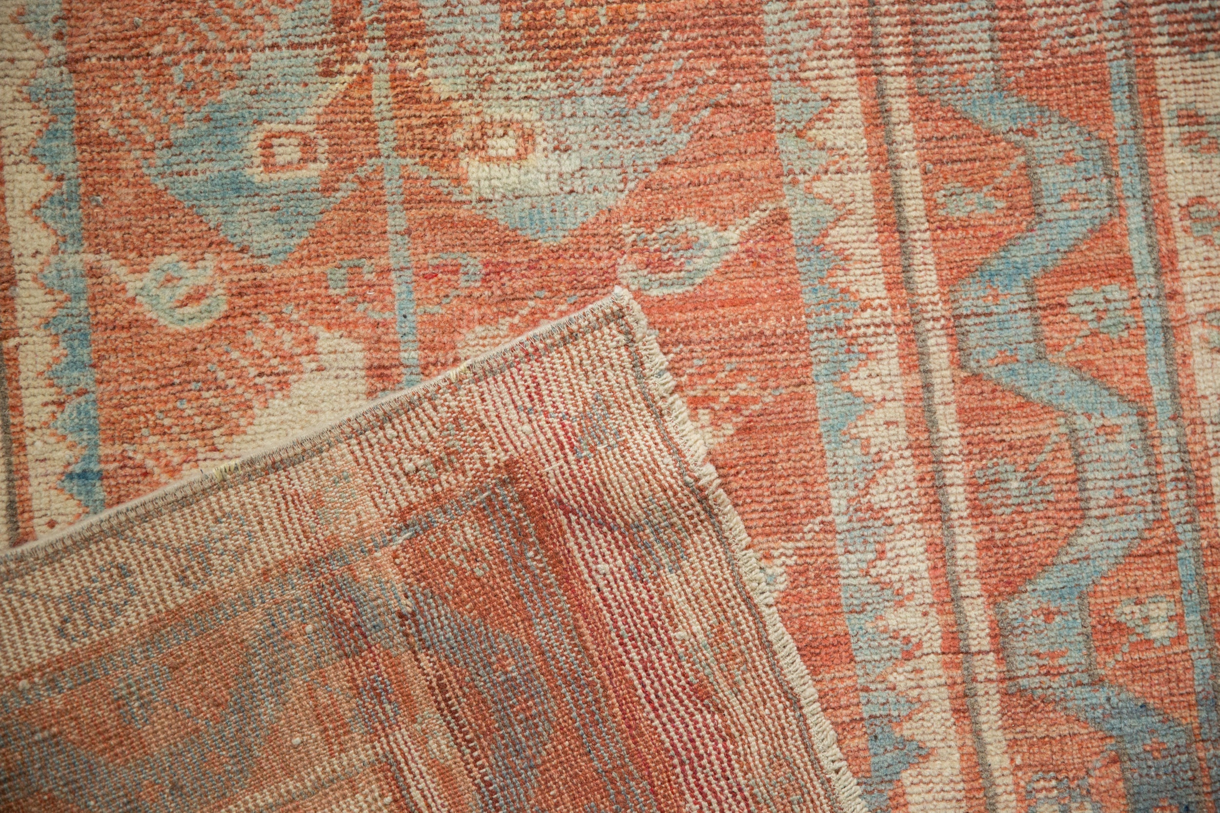 2.5x5 Distressed Oushak Rug Runner